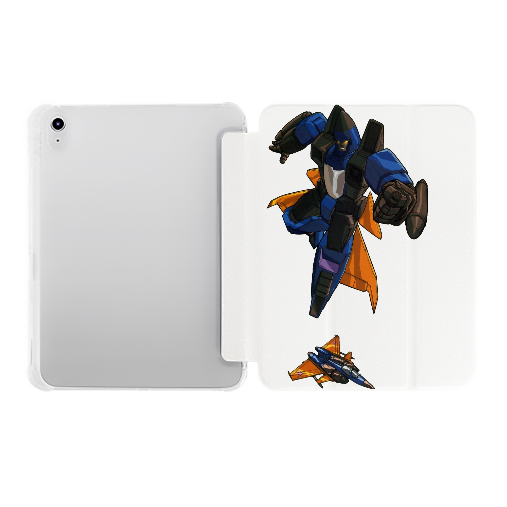 （画像用）  IPad ケース ペン収納付き 三つ折りスタンド PUレザー×シリコン 対応機種9.5/10.5/10.9インチ
